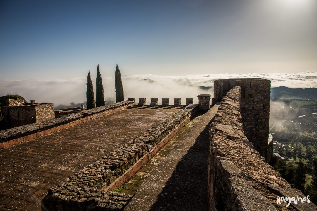 Vistas desde el Castillo de Luna. 