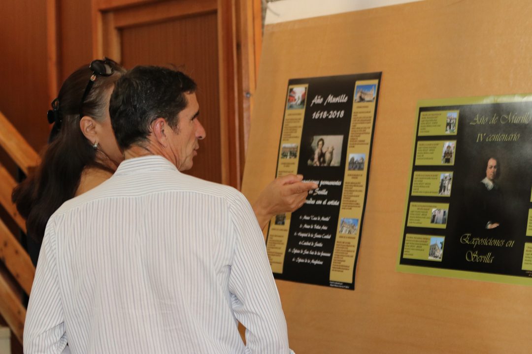 Murillo, Alcántara, IES Alcántara, exposiciones, pintura, cultura, Extremadura