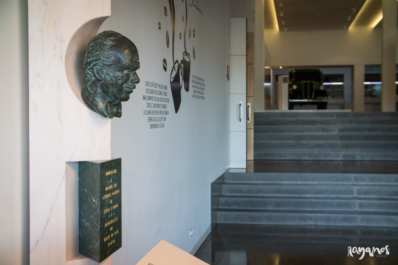 Hall del Centro de Ciencia del Café de Campo Maior. 