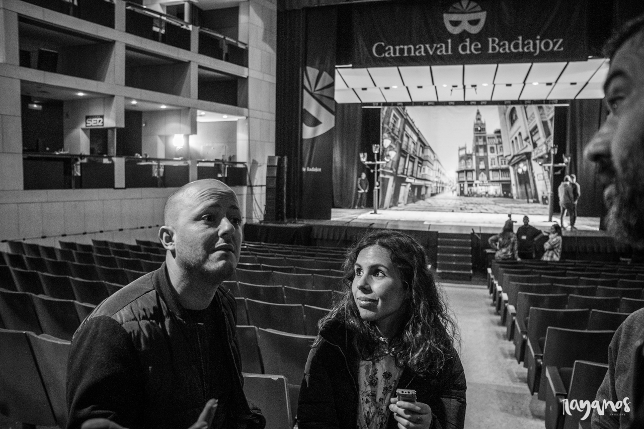 Barradas y Morrón, en pleno análisis de la evolución del concurso. 