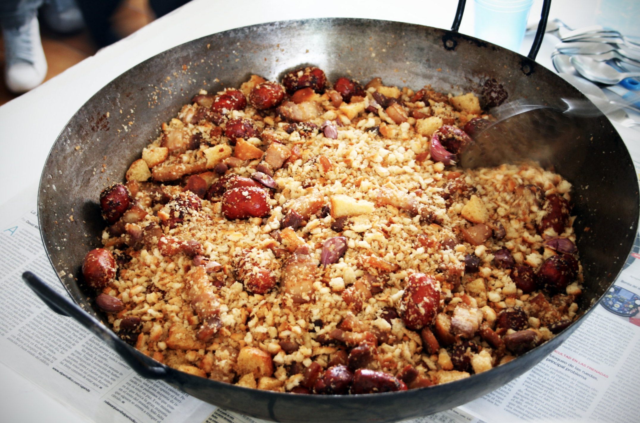 migas, migas extremeñas, gastronomía