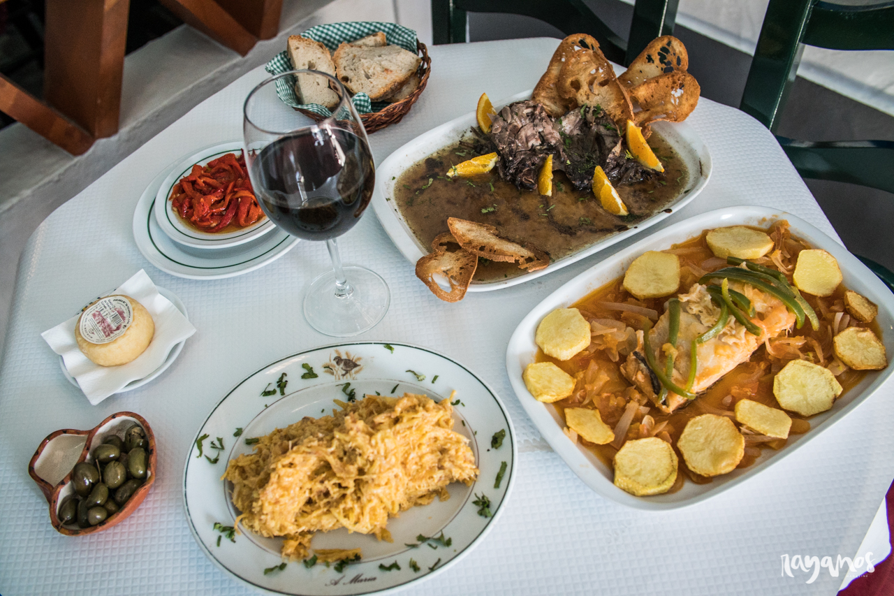 gastronomía, restaurante, Alandroal, Alentejo, bacalao