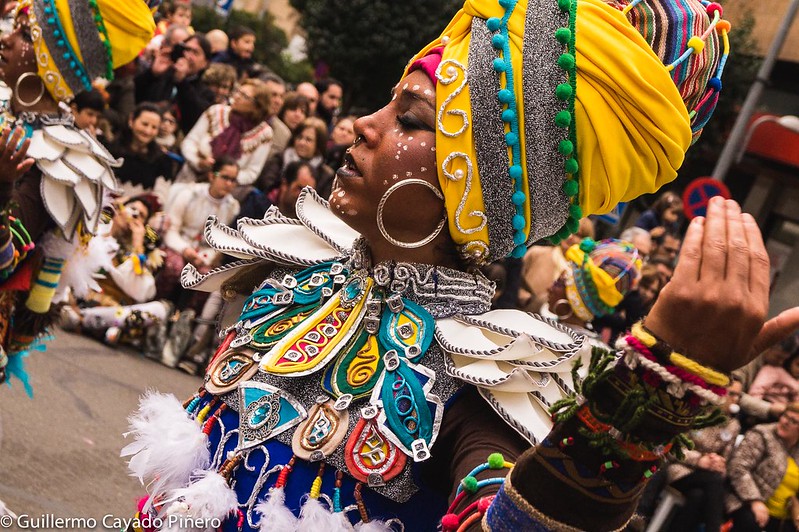 Desfile, Santa Marina, Badajoz, carnaval, comparsa, Guille