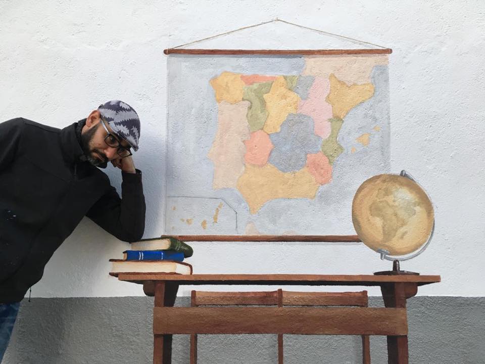 Romangordo, turismo, trampantojo, Extremadura